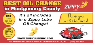 Best Oil Change in Montgomery County