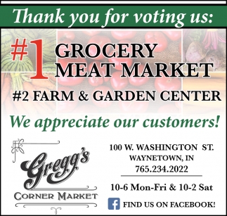Thank You for Voting Us #1 Grocery Meat Market