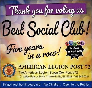 Thank You for Voting Us