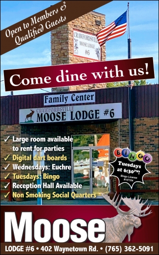 Come Dine with Us!