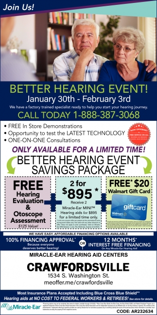 Better Hearing Event!