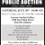 Public Auction - July 20th