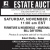 Estate Auction (November 2, 2024)