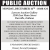 Public Auction