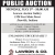 Public Auction (May 5th, 2025)
