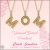 Vermeil Initial Pendant