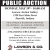 Public Auction (May 19th, 2025)