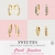 Sweeties Mini Hoop Diamond Earrings
