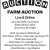 Farm Auction - Live & Online