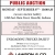 Public Auction