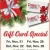 Gift Card Special