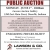 Public Auction