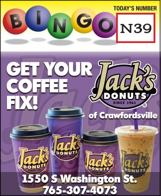 Jack's Donuts of Crawfordsville