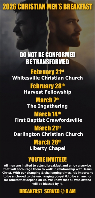 2026 Christian Men's Breakfast