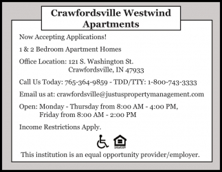 Crawfordsville Westwind Apartments