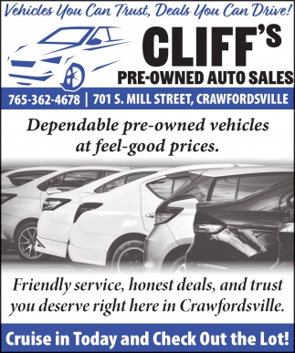 Cliff's Pre-Owned Auto Sales