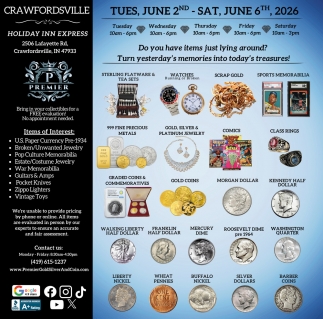 Premier Gold Silver & Coin Association at Holiday Inn Express