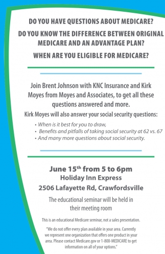 Brent Johnson with KNC Insurance and Kirk Moyes from Moyes and Associates (June 15, 2026)
