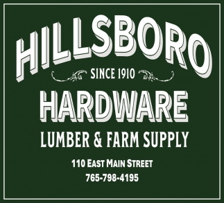 Hillsboro Hardware Lumber & Farm Supply, LLC