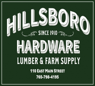 Hillsboro Hardware Lumber & Farm Supply, LLC
