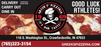 Greek's Pizzeria