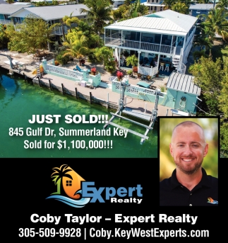 Just Sold, Expert Realty: Coby Taylor, Key West, FL