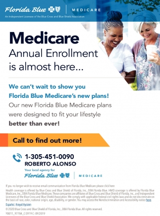 Medicare Annual Enrollment Is Almost Here...