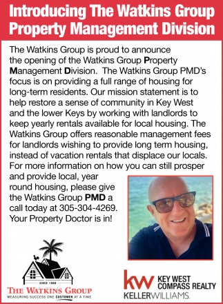 Introducing The Watkins Group Property Management Division