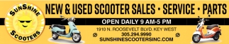 New & Used Scooter Sales