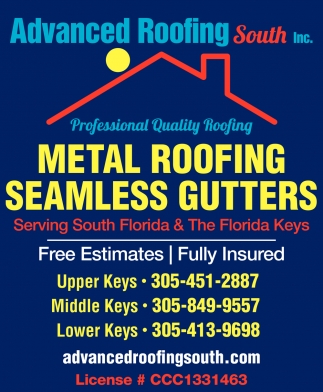 Metal Roofing Seamless Gutters
