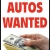 Autos Wanted