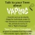 Talk To Your Teen About Vaping