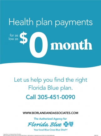Health Plan Payments