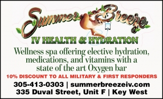 Wellness Spa Offering Elective Hydration