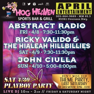 April Entertainment