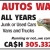 Autos Wanted