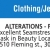 Alterations - Fit or Fix