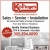 Sales - Service - Installation