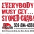 Everybody Must Get... Stoned Crab!