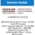 Business Rentals