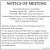 Notice of Meeting