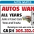 Autos Wanted