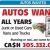 Autos Wanted