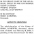 Notice to Creditors