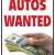 Autos Wanted