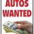 Autos Wanted