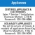 We Service All Makkes & Models of Appliances 