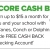 Score Cash Back
