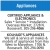 Certified Appliance & Electronics