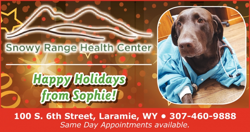 Happy Holidays from Sophie!